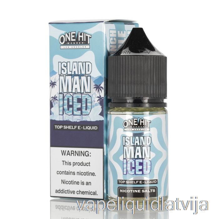 Island Man Iced - One Hit Wonder Salts - 30ml 25mg Vape Liquid